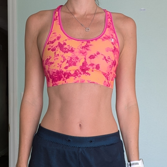 Champion Pink and Orange Sports Bra - Picture 5 of 5